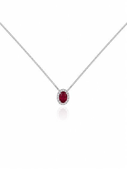 Pendentif Recarlo Femme in Or Rubino 0.58 Ct XE 239/BRU2 - XE 239/BRU2